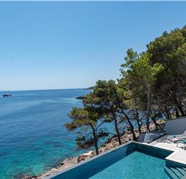 6 bedroom villa with infinity pool and sea views, Korcula Island, sleeps 12